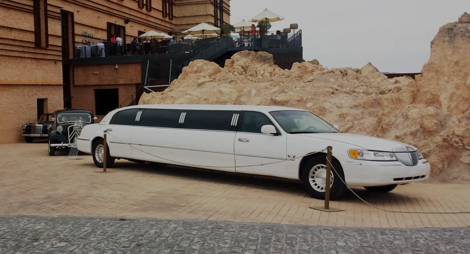 alquiler de limusina blanca